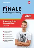 FiNALE Prüfungstraining Erweiterter Erster Schulabschluss Nordrhein-Westfalen: Deutsch 2025 Arbeitsbuch mit Lösungsheft