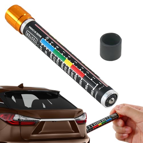 HOVCEH Lackmessgerät Auto, Lackdickenmessgerät Magnet, Lackdickenmesser, Autolack Tester Gerät, Lacktester Auto Stift, Lackdickenprüfer, Schichtdickenmessgerät für Karosserie Schadens Detektor