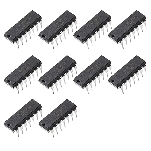 Bridgold LM339 339 Quad-Differentialkomparator ICS für Hochspannung, digitale Logik-Torschaltung, DIP14, 10 Stück