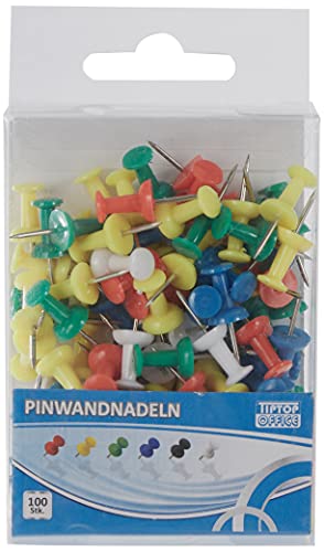 TTO Pinnwandnadel in Diaboloform, 100 Stk