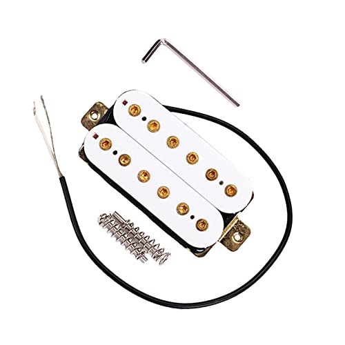 ZENGXUE Exquisite E-Gitarre-Nacken-Pickup-Dual-Coil-Pickup 50mm Klavier-Herstellung Von Werkzeug Humbucker Tonabnehmer Set