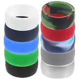 BESPORTBLE 10 Stück Sportringe Kinderringe Jungen Gothic Ringe Vintage Ringe Zappelringe Herrenringe Fitnessring Der Ring Fitness Fingerringe Sport Trainingsringe Einzigartige Silikonringe