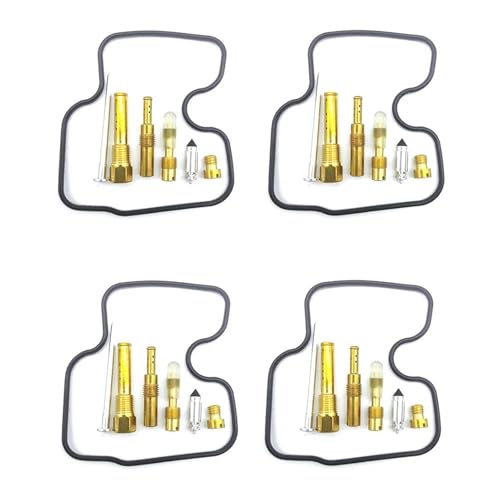 BAYDE Vergaserdichtungssatz Motorrad Vergaser Reparatursatz Für CB400 CBR400RR CB400SF CBR400 CB CBR 400 RR NC29 NC31 SF 400RR 400SF(4sets)