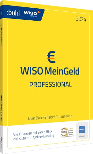 WISO Mein Geld Professional 2024: Alle Finanzen auf einen Blick inklusiv sicherem Online-Banking: Alle Finanzen auf einen Blick inkl. sicherem Online-Banking (WISO Software)