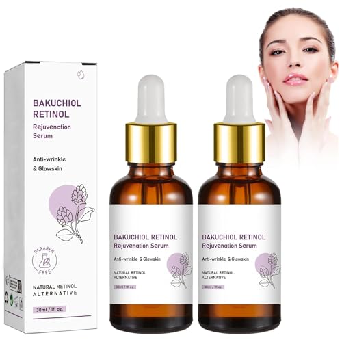 2PC Retinol Essenz,Retinol Rejuvenation Serum,Retinol Anti Aging Gesichtsserum,Face Serum,Retinol Serum Gesicht,gegen Pigmentflecken,Reduziert Trockene Linien Und Feine Linien