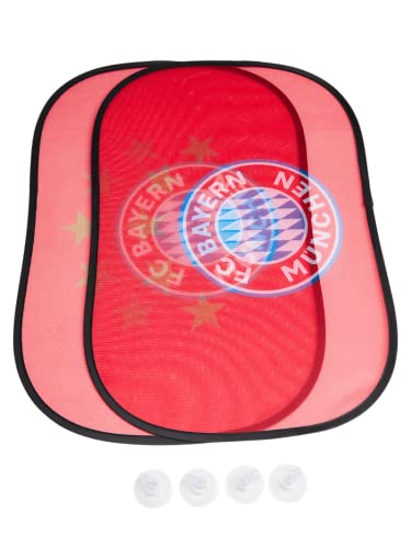 FC Bayern München Sonnenblende | Sonnenschutz | Auto | 2er-Set | Rot