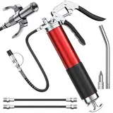 8tlg Fettpresse Set,8000 PSI Hochleistungs Fettpresse mit Pistolengriff und Schnellverschlusskupplung,14oz Ladung,verstärkter Verbinder