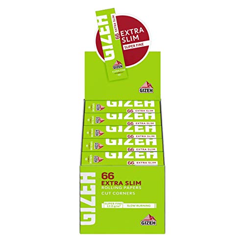 Gizeh GIZEH SUPER FINE EXTRA SLIM CORTE - BOX von 50 LIBRETTI - GIZ0011