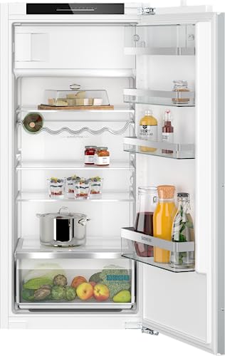 SIEMENS iQ500, Einbau-Kühlschrank mit Gefrierfach, 122.5 x 56 cm, Flachscharnier mit Softeinzug, KI42LADD1