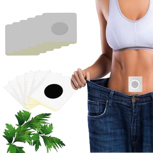 Abnehmen Patch, Slim Patch, Abnehmpflaster, 50 Stück Gewichtsverlust Aufkleber, fettverbrennung am bauch, Eimer Taille, Bauchfett Taille, Anti Cellulite, Schnelles Abnehmen nicht reizend