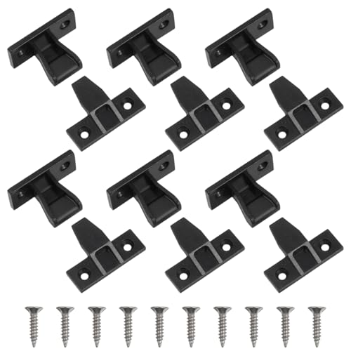 OKUMEYR 10St Möbelverbinder ersatzteile für gartenmöbel Schrankbegrenzungsclips Möbelplattenverbindung Schrankbeschläge Plattenklemmen Panel Mitaktionär Eckschnalle Möbelteil Nylon