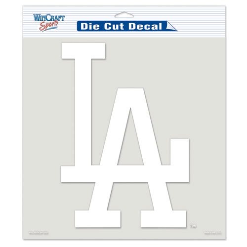 Los Angeles Dodgers Die Cut Auto Fenster Aufkleber Aufkleber (20,3 x 20,3 cm) von 'WinCraft Snack-Schale