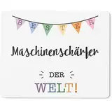JUNIWORDS Mauspad Mousepad, Bester Maschinenschärfer der Welt (5710209)