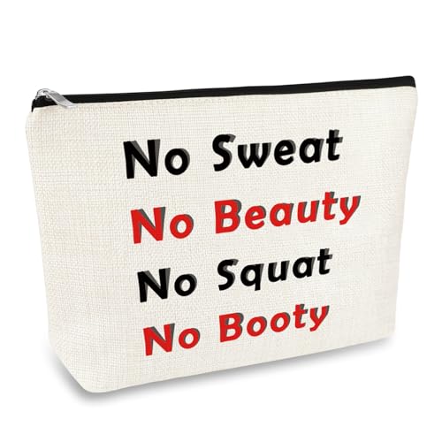 Fitness-Geschenke, Make-up-Tasche, Workout-Geschenk für Frauen, Fitnessstudio, motivierendes Geschenk, Sportliebhaber, Kosmetiktasche, Fitness-Lehrer, Coach, inspirierende Geschenke für Schwester,