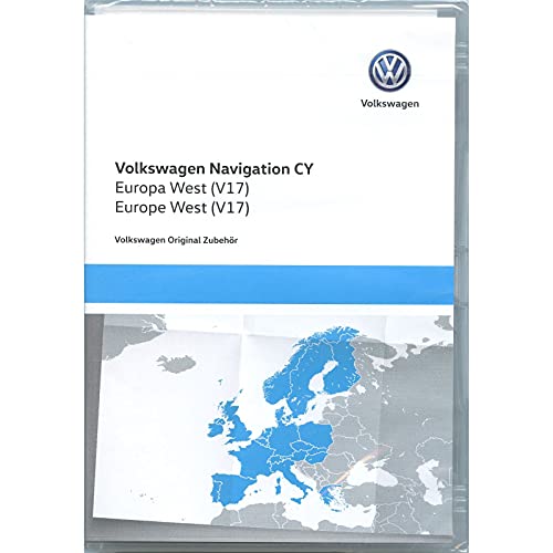 Volkswagen 1T0051859AS Navigations-DVD-ROM Europa West V17, nur für RNS 510/810, nur für Geräteplattform CY