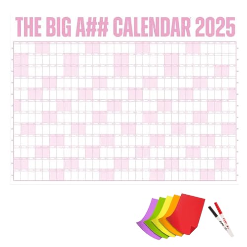 nuanzhiyuan Jahresplaner 2025, Jahresplaner, Familien-Organizer, Jahresplaner 2025, Jahresplaner 01/2025 bis 12/2025