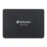 Verbatim Vi550 S3 SSD 2 TB, internes 2,5" SATA III SSD-Laufwerk mit 3D-NAND-Technologie, bis zu 550 MB/s Lesegeschwindigkeit, ideal für PC und Notebook, schwarz