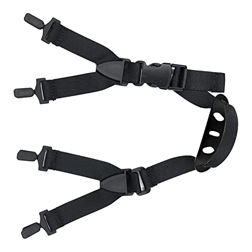 Hut Kinnriemen Y-Form Verstellbare Schnalle Abnehmbarer Hut Kinnriemen Sicherheitshelm Kinnriemen mit Kinnbecher Helmzubehör Helm Kinnband Helm Kinnband