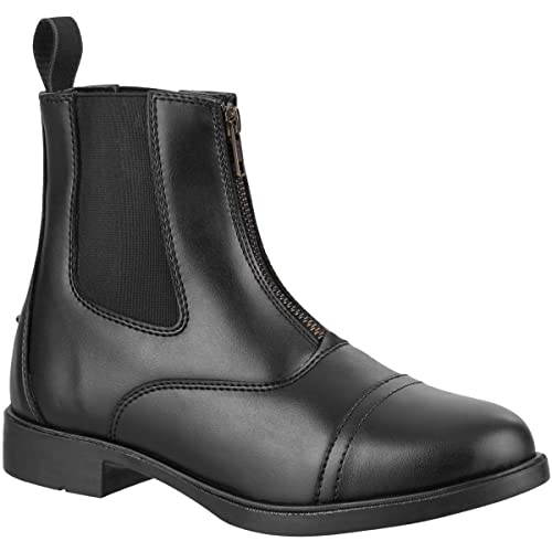 RL24 Jodhpur Reitstiefelette Companion FZ Leder schwarz 44