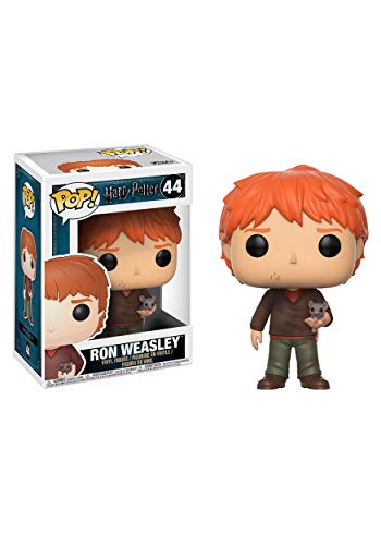 Funko Harry Potter: Ron with Scabbers, 14938, Brown, One Size