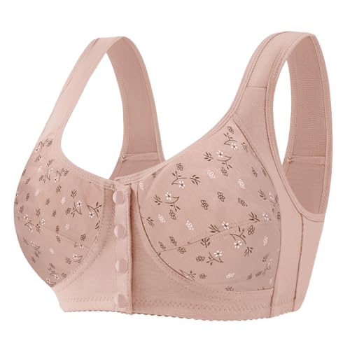 Damen-BHS, Sport BH Damen Soft Comfort Bras Leichte Atmungsaktive Unterwäsche Ohne Bügel BH Passform Stretch Bügelloser Hautfreundliche Bralette Klassische Elegant Bustier