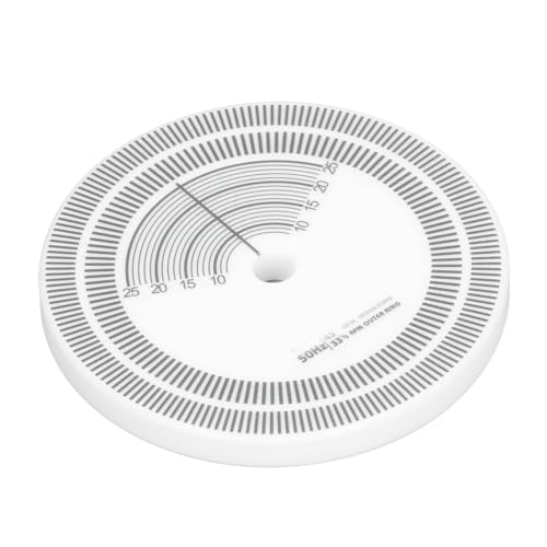 Plattenspieler-Strobe-Disc-Kalibrierungstachometer Geschwindigkeitserkennung des Plattenspielers Plattenkalibrierung