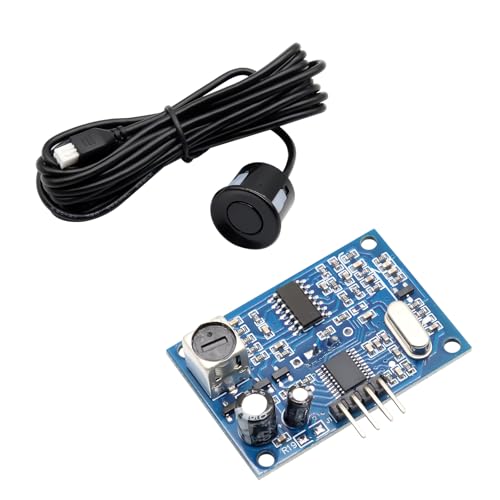 JSN-SR04T Ultrasonic Abstandsmesswandler Sensor Modul Binghe JSN-SR04T Eingliederung Ultrasonic Abstandsmesswandler Sensor Modul JSN-SR04T Abstandsmessmodul Wasserfeste 5V Kompatibel mit Arduino