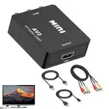 Kabel für TV | Videoadapterkabel durch Konverter, Videokonverterkabel, Videoadapter für TV-Boxen, Thanksgiving, Weihnachten