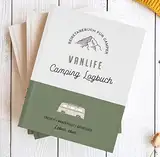 Camping Logbuch Van life | Wohnmobil Logbuch und Camping-Tagebuch für das Reisen mit dem Van, Wohnmobil oder Wohnwagen | DIN A5 Taschenbuch