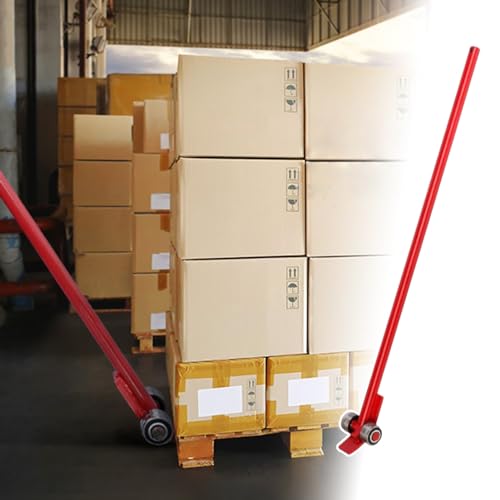 Hebelstange mit Rollen Schwerlast-Hebelstange mit Lagern, Hebelstange mit Stahlgriff für Frachtterminals / Lagerhäuser, Hebestange mit Rädern für Den Gerätehandling ( Size : 5T/11000lb )