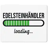 JUNIWORDS Mauspad Mousepad, Edelsteinhändler Loading (6193031)