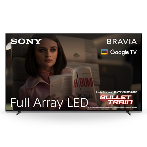 Sony BRAVIA XR, XR-85X90L, 85 Zoll Fernseher, Full Array LED, 4K HDR 120Hz, Google TV, Smart TV, Works with Alexa, mit exklusiven PS5-Features, HDMI 2.1, Gaming-Menü mit ALLM + VRR, 24 + 12M Garantie