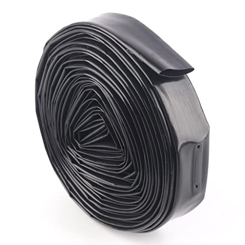 FBANULPEX Drip Tape Bewässerungsschläuche,Flache Rohre Mikro-Bewässerungssystem Streamline Soaker Hose(Space 100mm,5meters (16.4ft))