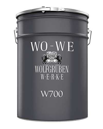 WO-WE Betonfarbe Bodenfarbe Bodenbeschichtung W700 Eisengrau ähnl. RAL 7011-5L