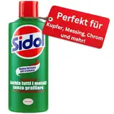 Sidol Metallpolitur 150 ml von Henkel – Politur für Kupfer, Messing, Aluminium, Chrom, Edelstahl – Chrompolitur & Metallreiniger für Haushalt, Küche & Autozubehör – Hochglanz, Langzeitschutz