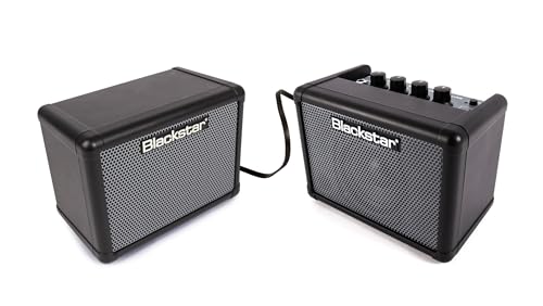 Blackstar Fly 3 Pack Bass Portable Battery Powered Mini Electric Bass Guitar Amp MP3 Line In & Headphone Enthält Fly 3, Fly 103 Bass, Netzadapter