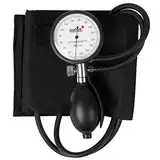 Pulox Manuelles Blutdruckmessgerät - Aneroid Sphygmomanometer zur Messung des arteriellen Drucks am Oberarm