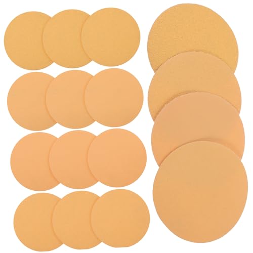 FELTECHELECTR 40st Schleifpapier Mit Körnung Exzenterschleifpapier Schleifpads Schleifpapier-set Feinkörniges Schleifpapier Polierschleifpapier Rundes Schleifpapierblatt Malen Sandpapier Holz