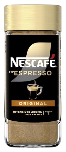 NESCAFÉ Dolce Gusto NESCAFÉ GOLD Typ Espresso, löslicher Instant-Espresso-Kaffee mit 100% feinen Arabica Kaffeebohnen, koffeinhaltig, mit samtiger Crema, 1er Pack (1 x 100g)