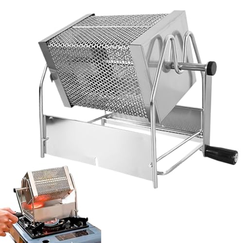 Kaffeebohnenröster - Kaffeeröster-Werkzeug, Heimgebrauch | Praktischer handlicher Kaffeeröster, manuelle Kaffee-Backmaschine für vielbeschäftigte Menschen