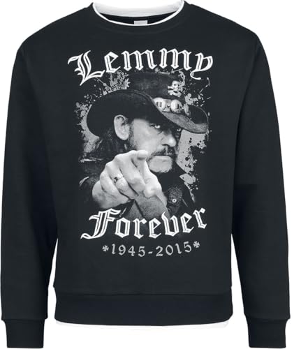 Motörhead Lemmy Forever Männer Sweatshirt schwarz XL 65% Baumwolle, 35% Polyester Band-Merch, Bands