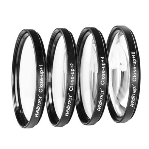 Walimex 17859 Close up Makrolinsen-Set 67 mm inkl. 0.0125 Dioptrien