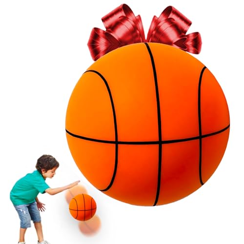 AirSlam® Schaumstoff-Basketball 24 cm | Indoor-Spielzeug für Kinder | Geräuschlos | Lautloser Basketball | Waschbares, langlebiges und Robustes Spielzeug | OriginalCorner®