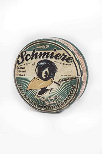 Rumble59 Schmiere Hart - Pomade Herren - Haarwachs Männer für starke Haare, Haarstyling Hair Wax Men Haarpaste Haarfett Haarwax Pomade Haar Wax Herren, 140ml