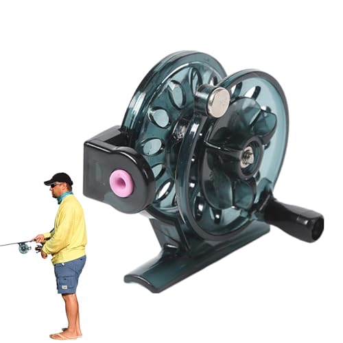 Teksome Spinnrollen Süßwasser, Angelrollen | Angelrollen Wurfrolle,Spin Cast Reel Ultra Smooth, Fliegenfischerrad, Fischrolle Baitcaster, Spulen-Angelgerät, Angelgeschenke für Herren