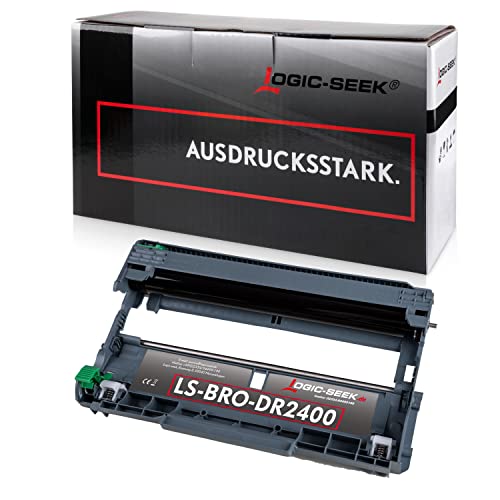 Logic-Seek® Trommel kompatibel für Brother DR-2400 HL-L2310D L2350DW L2357DW L2370DN L2375DW DCP-L2510D L2530DW L2537DW L2550DN MFC-L2710DN L2710DW