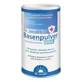 Dr Jacob's Basenpulver plus I Kalium Calcium Magnesium Zink I Vitamin C D B1 I Mineralstoffe als Citrat und Laktat I für Muskeln, Knochen, Herz und Blutdruck* I 300 g Basen-Pulver vegan