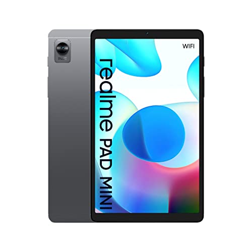 realme Pad mini Wifi 3+32 ，Großes 8,7" Display ，Mega-Akku mit 6400 mAh ，Starker Unisoc T616-Prozessor，18 W Quick Charge，7,6 mm Unibody-Design aus Aluminium ，Grey EU