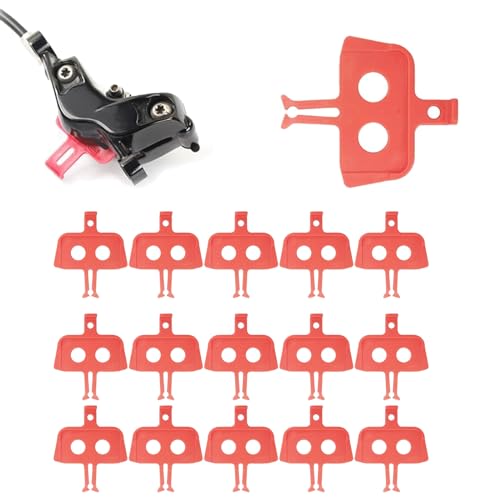 Yudobliss 16 Stück Scheibenbremsen Abstandshalter, Fahrrad Transportsicherung Scheibenbremse, Fahrradzubehör, Fahrradbremse Distanzstück für MTB Fahrradteile, Scheibenbremsen Abstandshalter