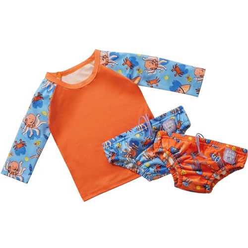 Bambino Mio Unisex Baby Swim Schwimm-Set, Wellen, 6-12 Monate